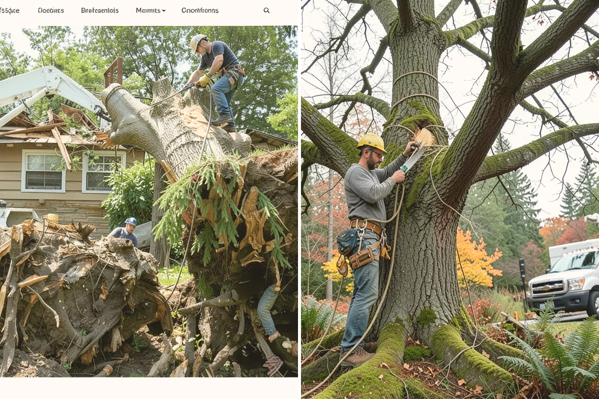 Utility Vegetation Management in Sammamish, King County, WA - Assess the site and mark features to protect