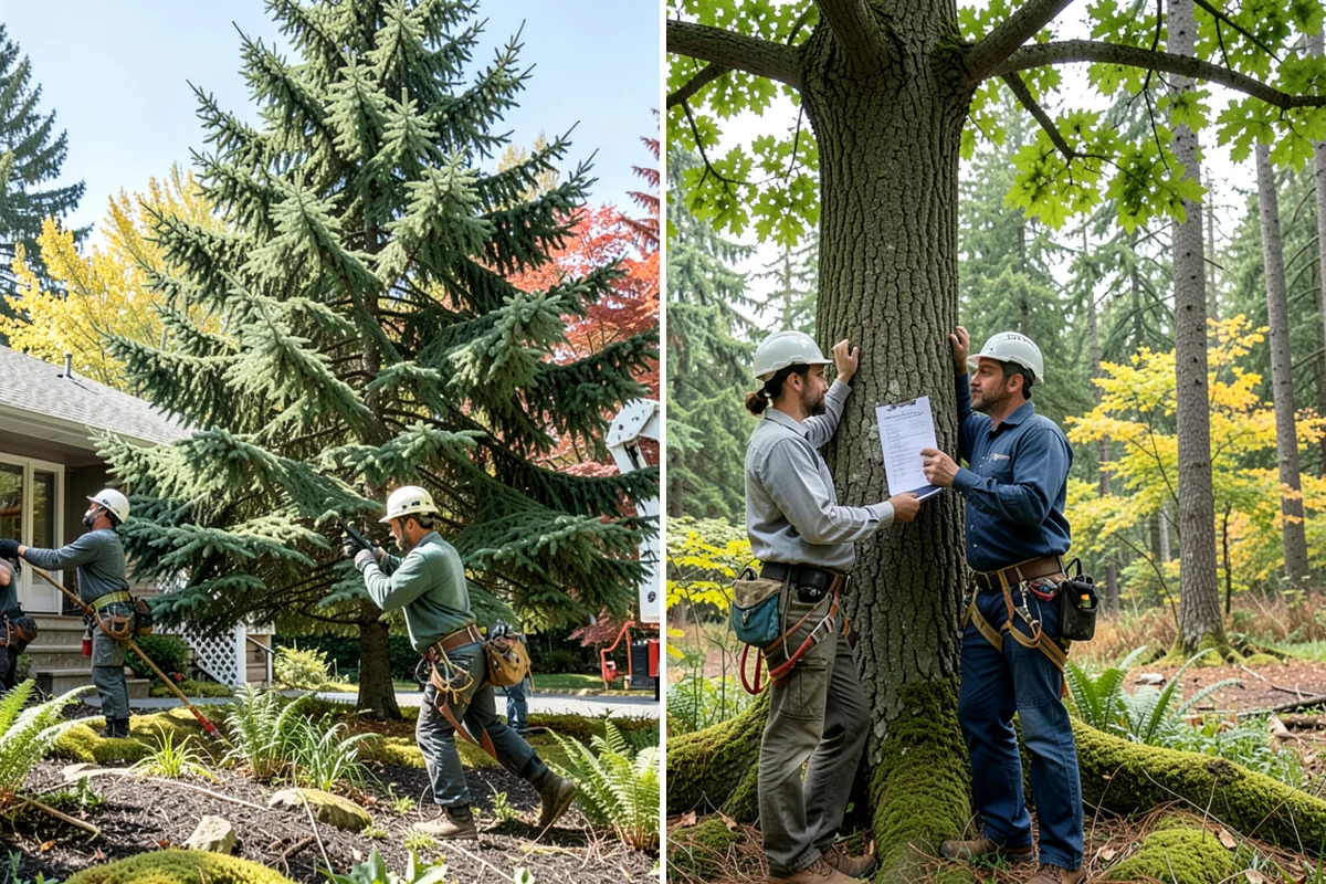 Utility Vegetation Management in Seattle, King County, WA - Assess the site and mark features to protect