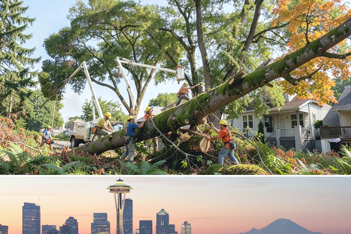 Utility Vegetation Management in Seattle, King County, WA - Work can generally proceed year-round in the Puget Sound climate but must be paused during wet seasons to prevent equipment...