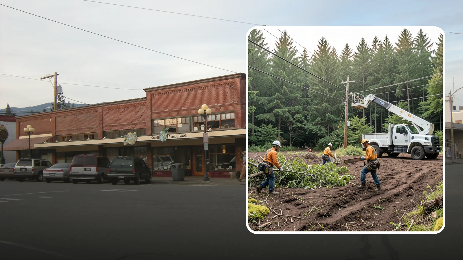 Utility Vegetation Management in Sedro-Woolley, Skagit County, WA - The ongoing management of vegetation around utility infrastructure.