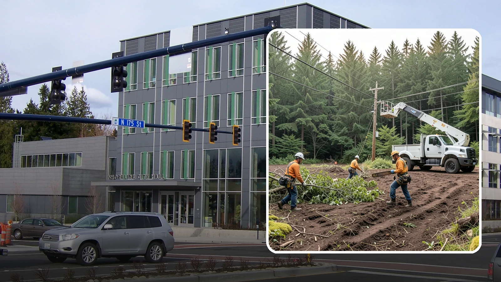 Utility Vegetation Management in Shoreline, King County, WA - The ongoing management of vegetation around utility infrastructure.