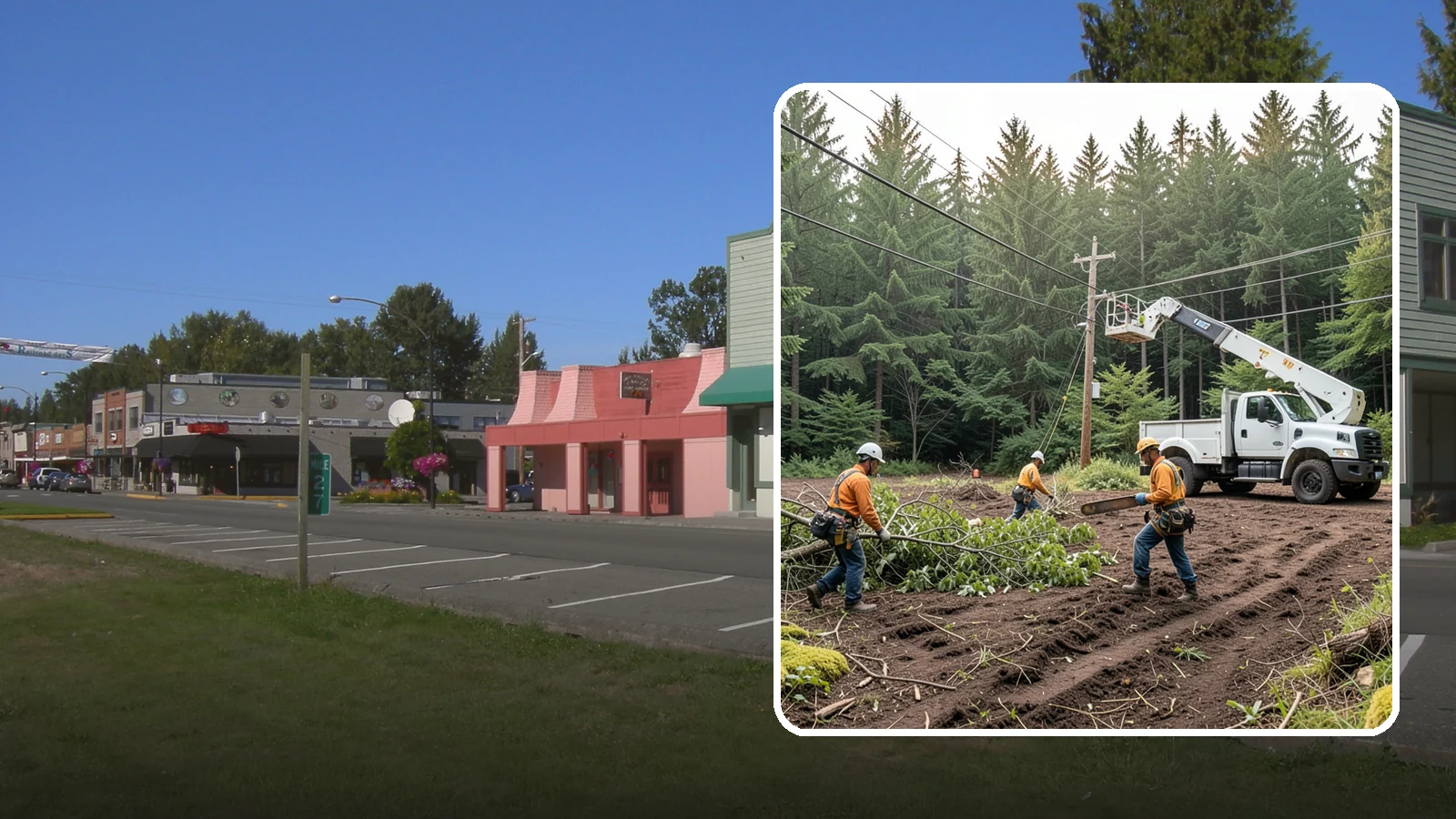 Utility Vegetation Management in Snoqualmie, King County, WA - The ongoing management of vegetation around utility infrastructure.