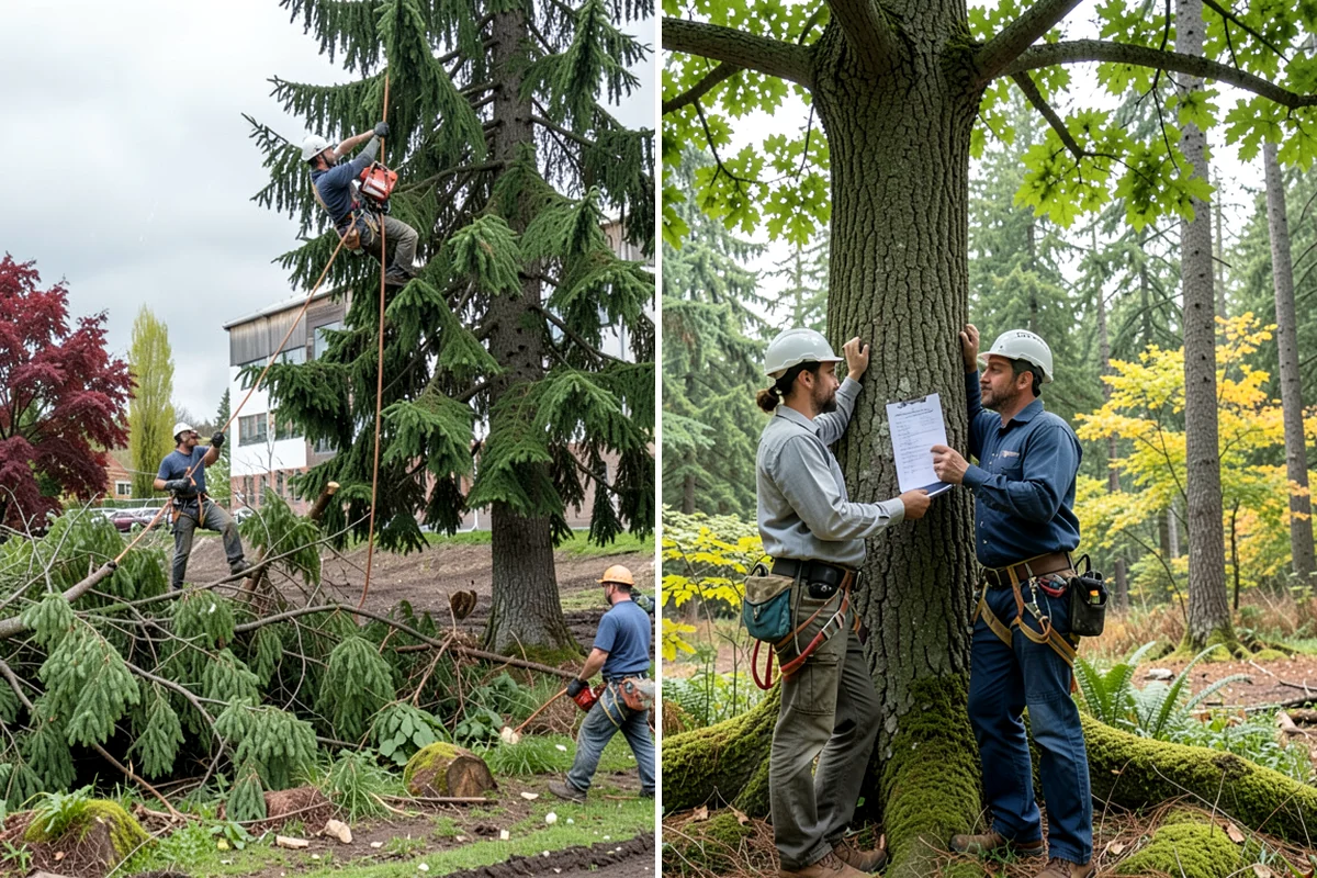Utility Vegetation Management in Snoqualmie, King County, WA - Assess the site and mark features to protect
