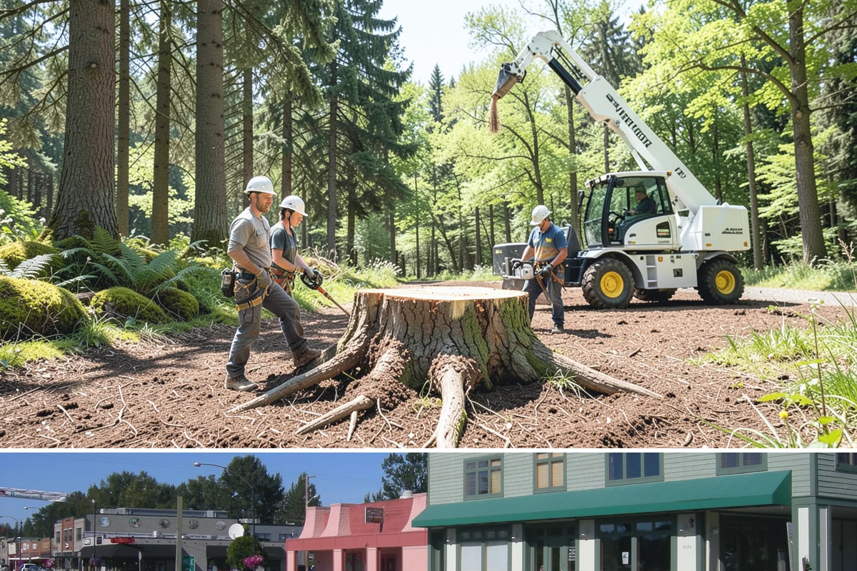 Utility Vegetation Management in Snoqualmie, King County, WA - Work can generally proceed year-round in the Puget Sound climate but must be paused during wet seasons to prevent equipment...