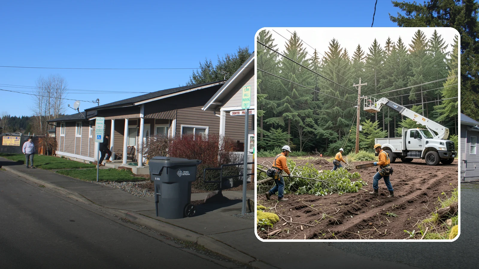 Utility Vegetation Management in South Prairie, Pierce County, WA - The ongoing management of vegetation around utility infrastructure.