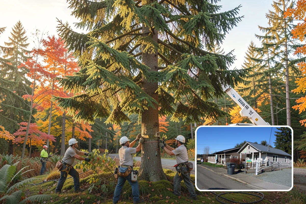 Utility Vegetation Management in South Prairie, Pierce County, WA - Improves access and usability of a site