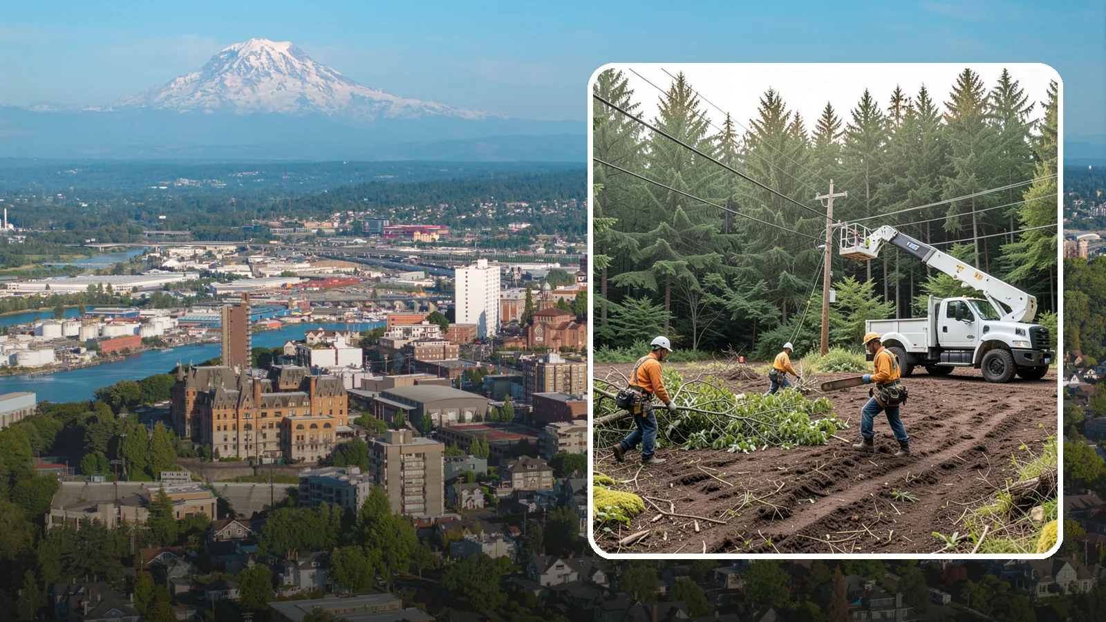 Utility Vegetation Management in Tacoma, Pierce County, WA - The ongoing management of vegetation around utility infrastructure.