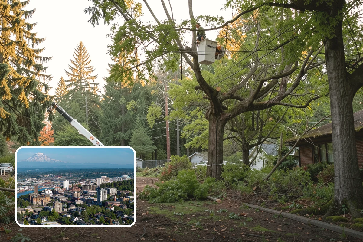 Utility Vegetation Management in Tacoma, Pierce County, WA - Improves access and usability of a site