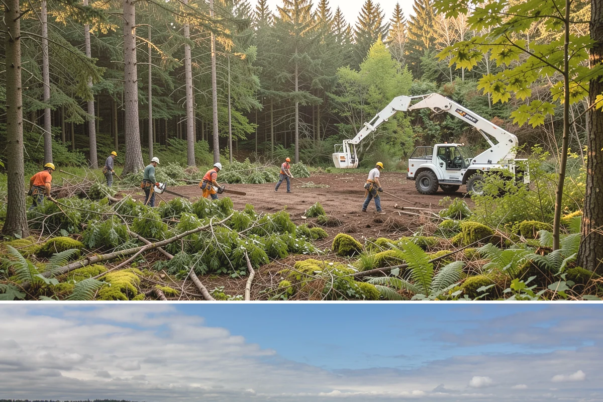 Utility Vegetation Management in University Place, Pierce County, WA - Work can generally proceed year-round in the Puget Sound climate but must be paused during wet seasons to prevent equipment...