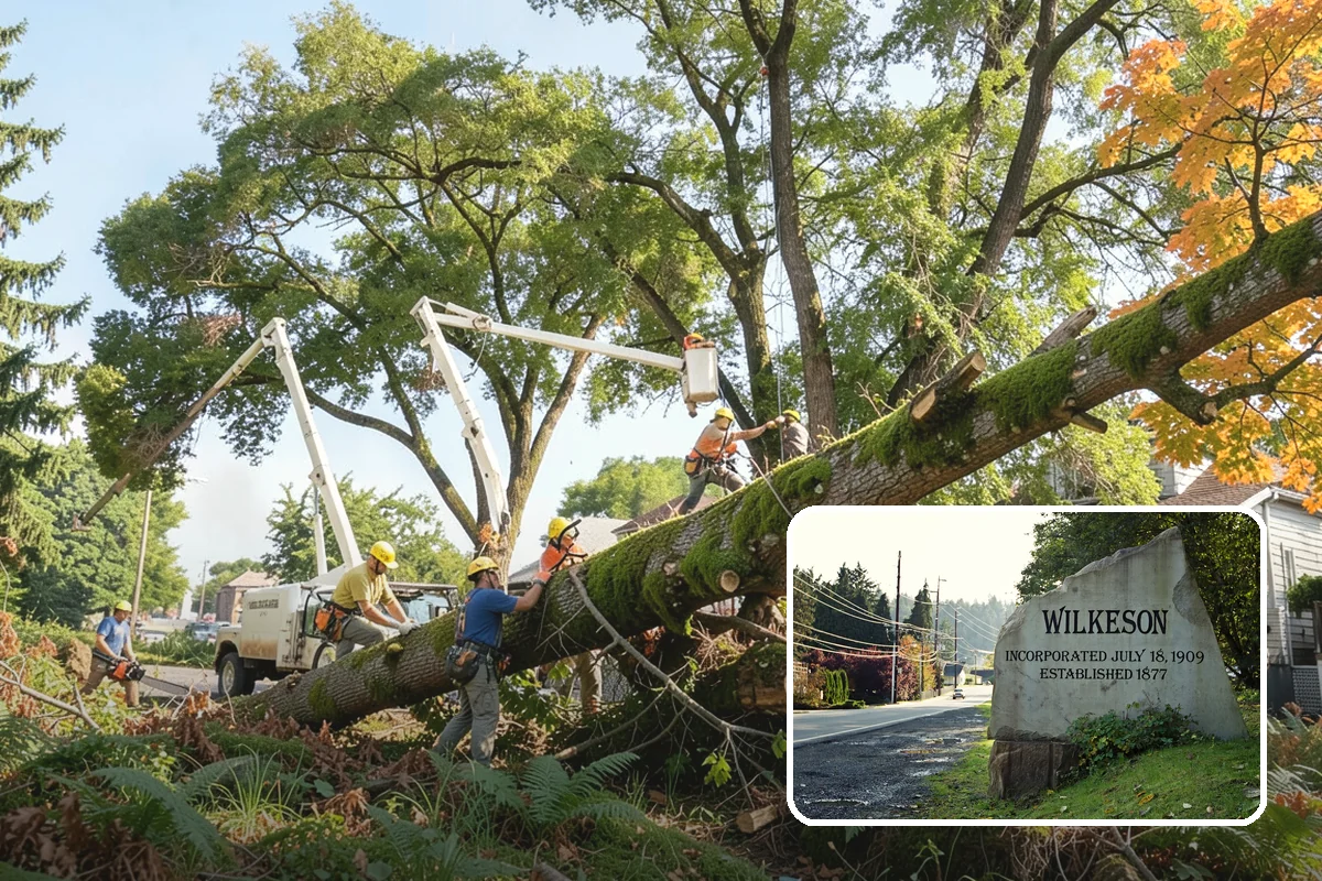 Utility Vegetation Management in Wilkeson, Pierce County, WA - Improves access and usability of a site