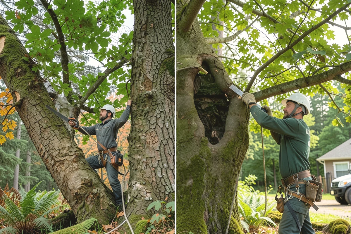 Utility Vegetation Management in Yarrow Point, King County, WA - Assess the site and mark features to protect