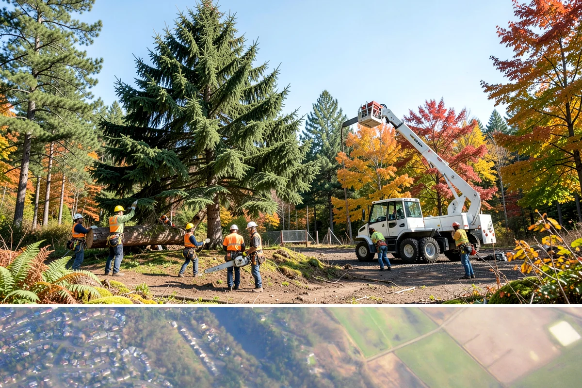 View Enhancement Pruning in Algona, King County, WA - This selective pruning should be timed to match specific species sensitivities in the Puget Sound climate while ensuring cuts are...