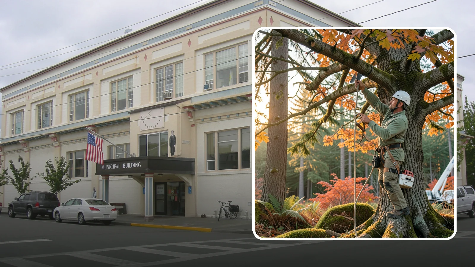View Enhancement Pruning in Anacortes, Skagit County, WA - Selective pruning to open or improve a view while protecting tree health.