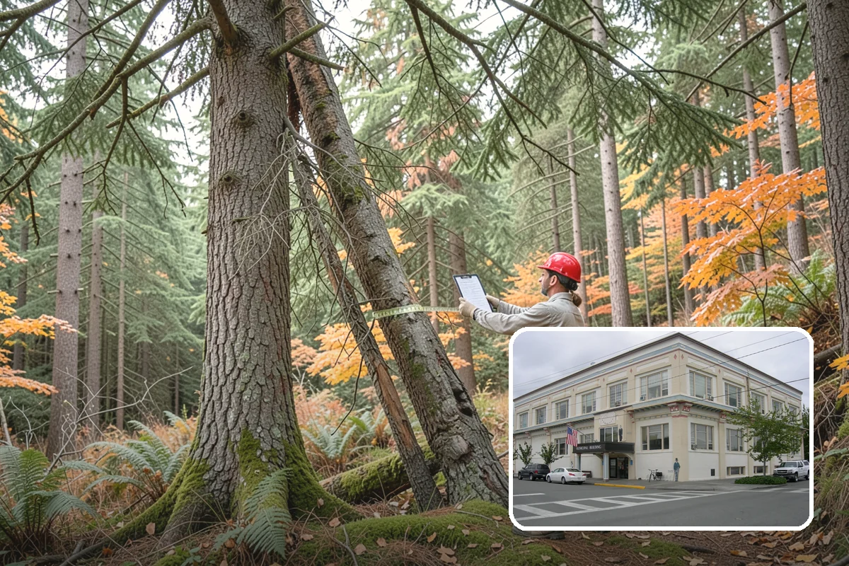View Enhancement Pruning in Anacortes, Skagit County, WA - Improves tree structure, health, and appearance