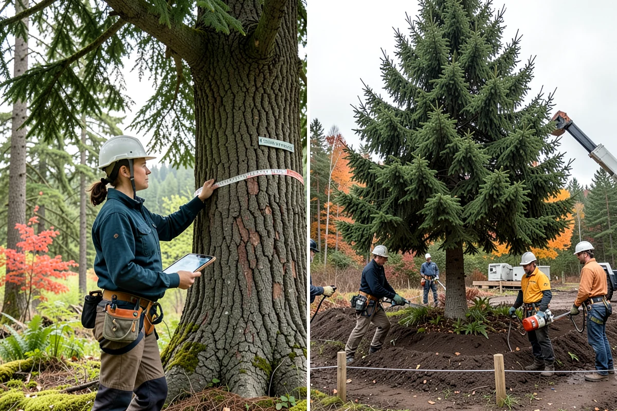 View Enhancement Pruning in Arlington, Snohomish County, WA - Assess canopy condition and pruning objectives