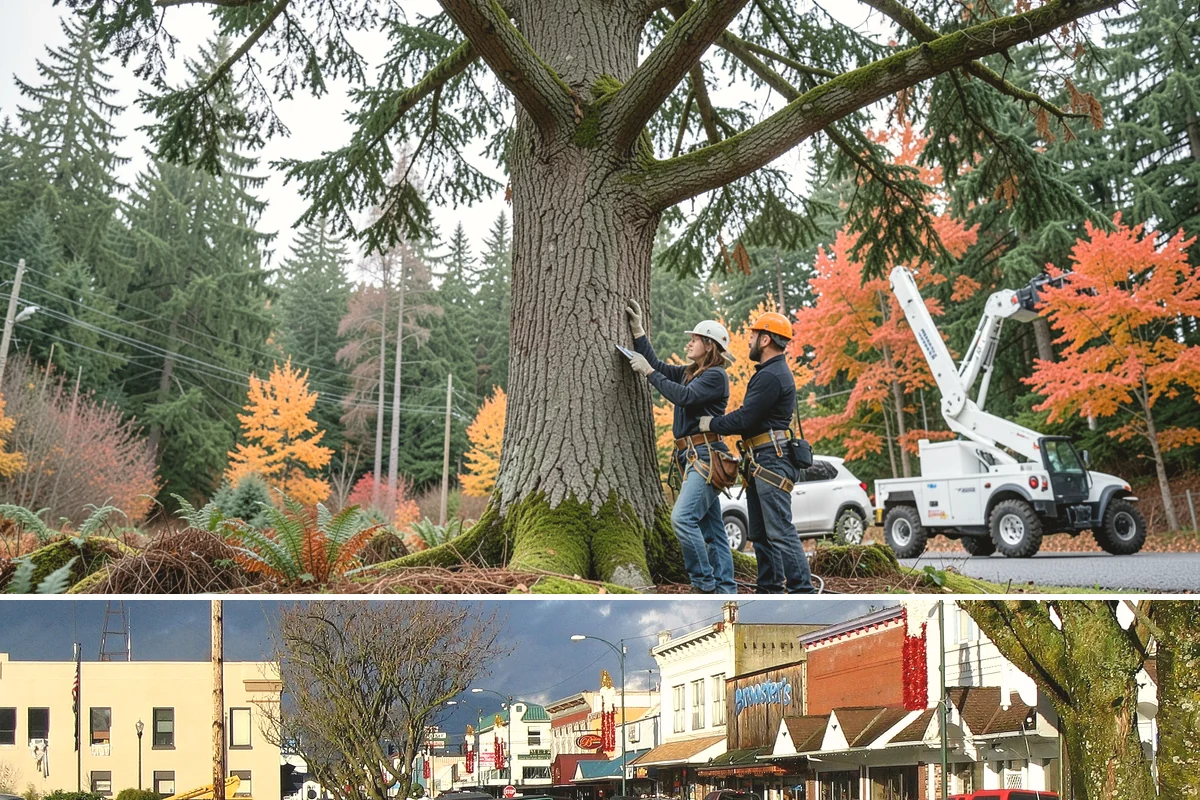 View Enhancement Pruning in Arlington, Snohomish County, WA - This selective pruning should be timed to match specific species sensitivities in the Puget Sound climate while ensuring cuts are...
