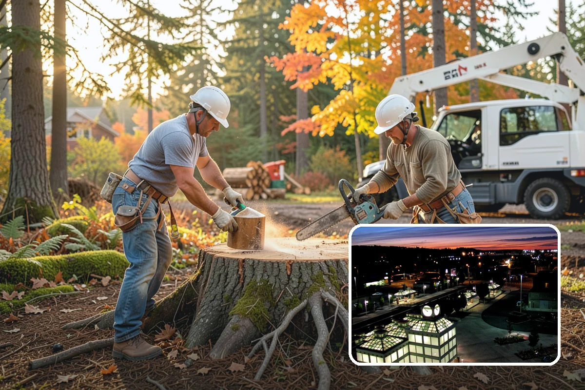 View Enhancement Pruning in Auburn, King County, WA - Improves tree structure, health, and appearance