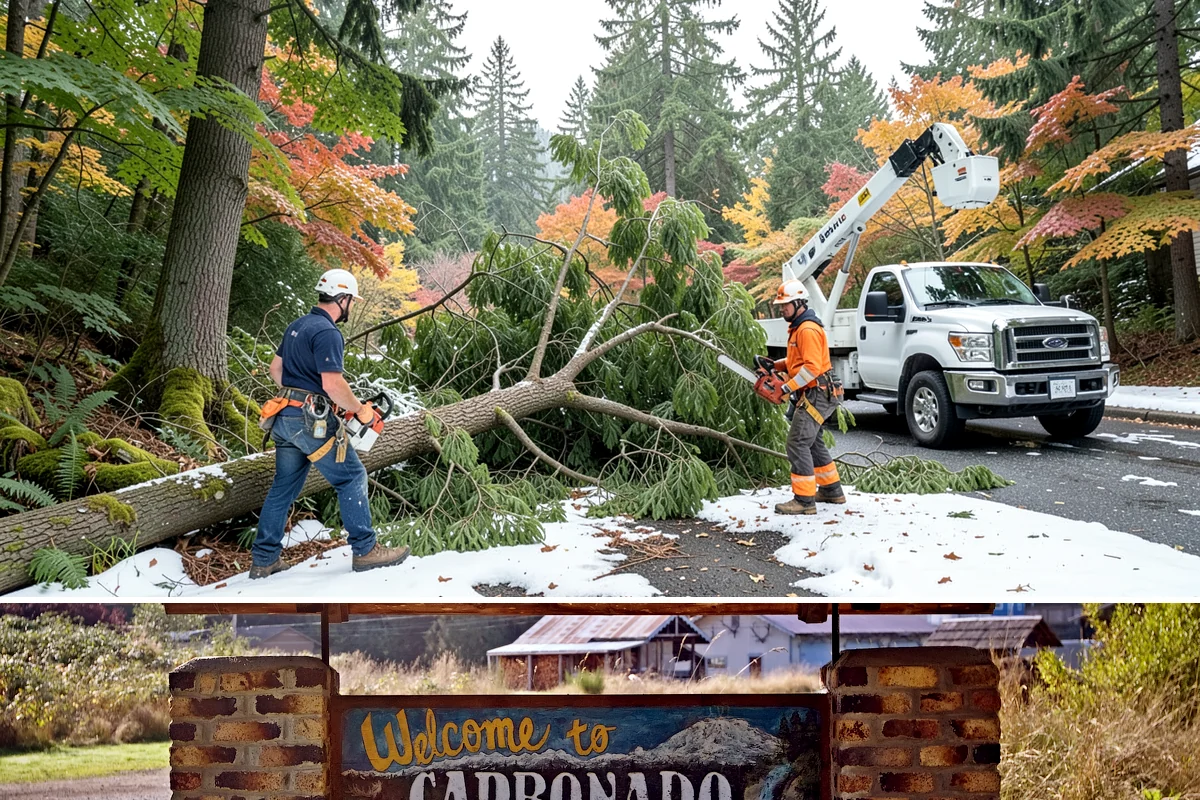 View Enhancement Pruning in Carbonado, Pierce County, WA - This selective pruning should be timed to match specific species sensitivities in the Puget Sound climate while ensuring cuts are...