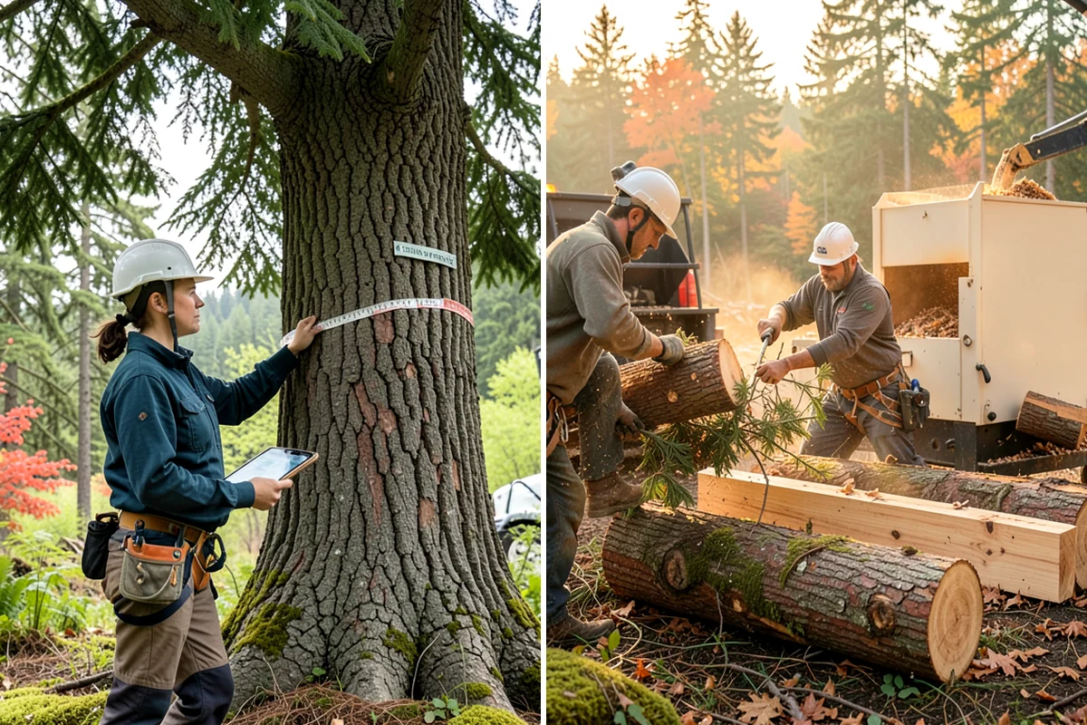 View Enhancement Pruning in Clyde Hill, King County, WA - Assess canopy condition and pruning objectives