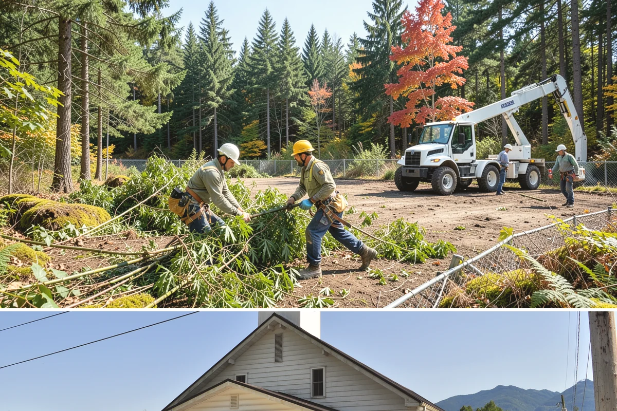 View Enhancement Pruning in Concrete, Skagit County, WA - This selective pruning should be timed to match specific species sensitivities in the Puget Sound climate while ensuring cuts are...