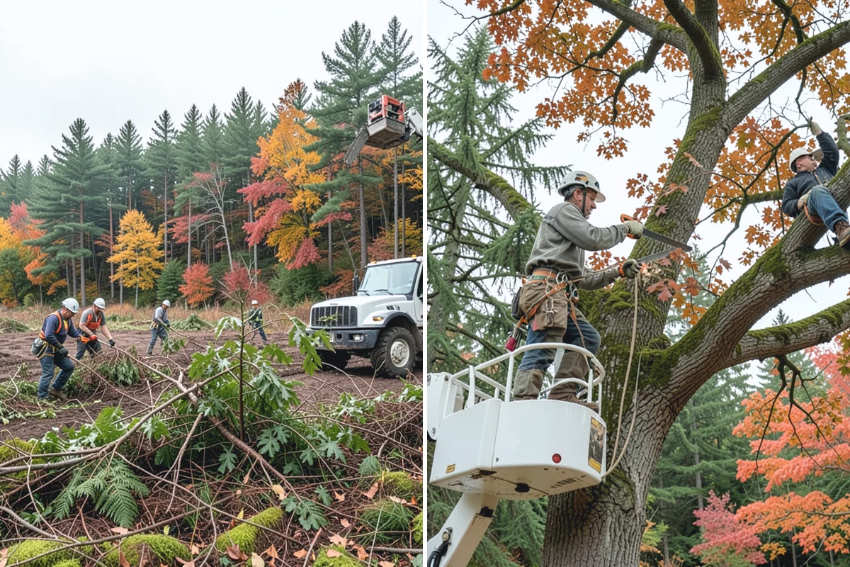 View Enhancement Pruning in Coupeville, Island County, WA - Assess canopy condition and pruning objectives