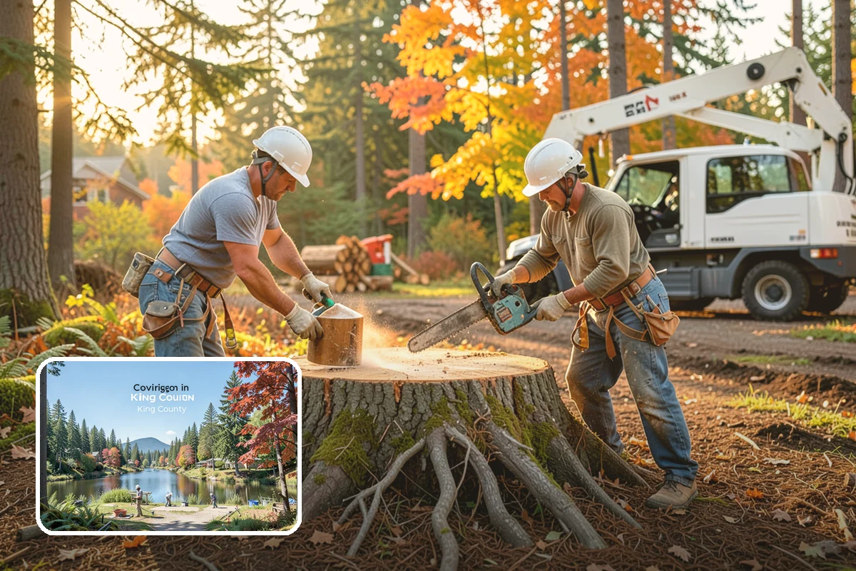 View Enhancement Pruning in Covington, King County, WA - Improves tree structure, health, and appearance