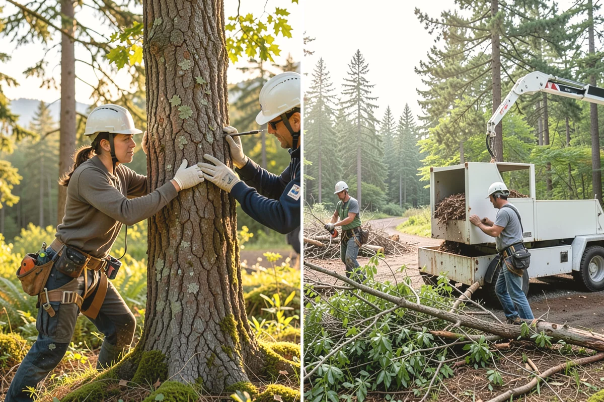 View Enhancement Pruning in Covington, King County, WA - Assess canopy condition and pruning objectives