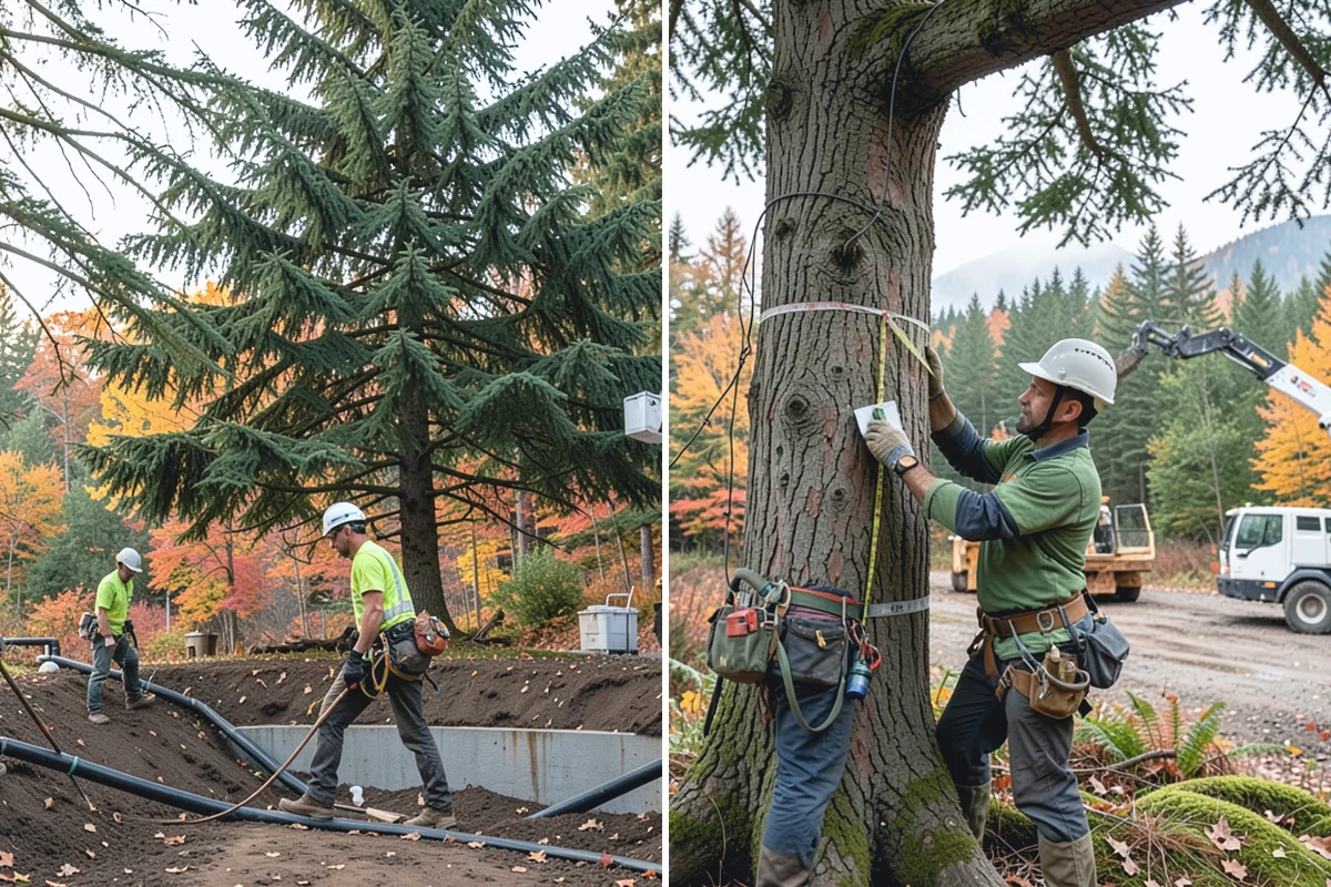 View Enhancement Pruning in Darrington, Snohomish County, WA - Assess canopy condition and pruning objectives