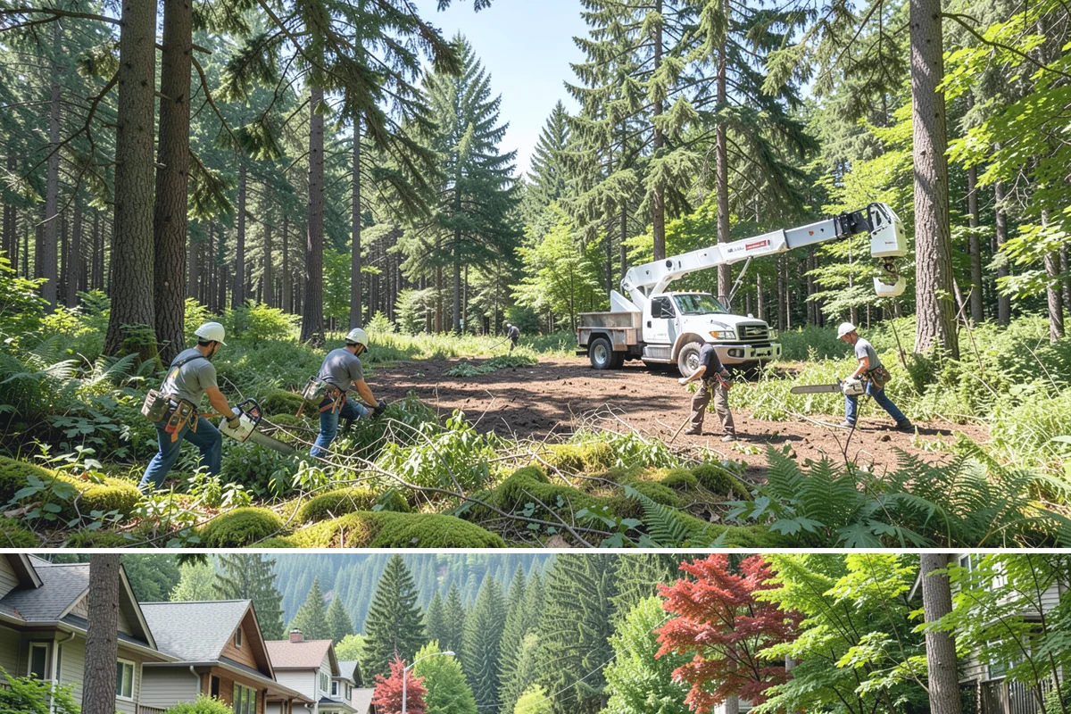 View Enhancement Pruning in Darrington, Snohomish County, WA - This selective pruning should be timed to match specific species sensitivities in the Puget Sound climate while ensuring cuts are...
