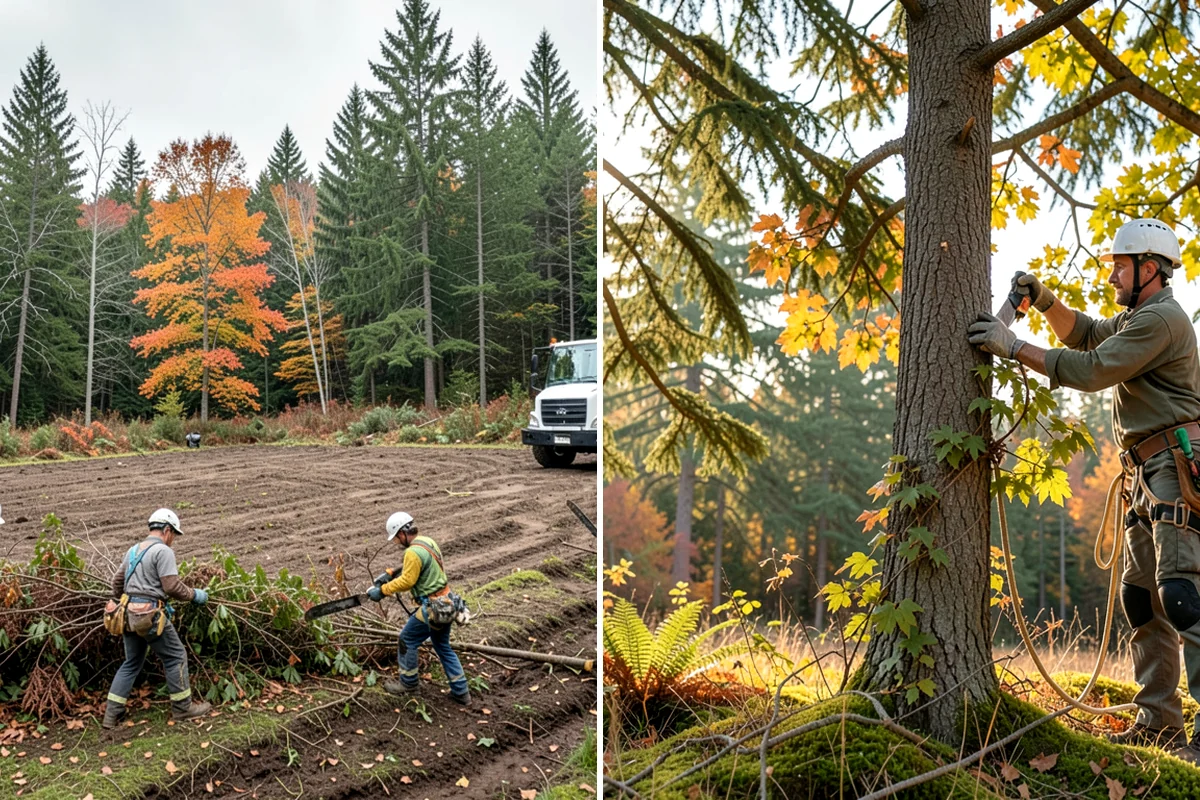 View Enhancement Pruning in DuPont, Pierce County, WA - Assess canopy condition and pruning objectives