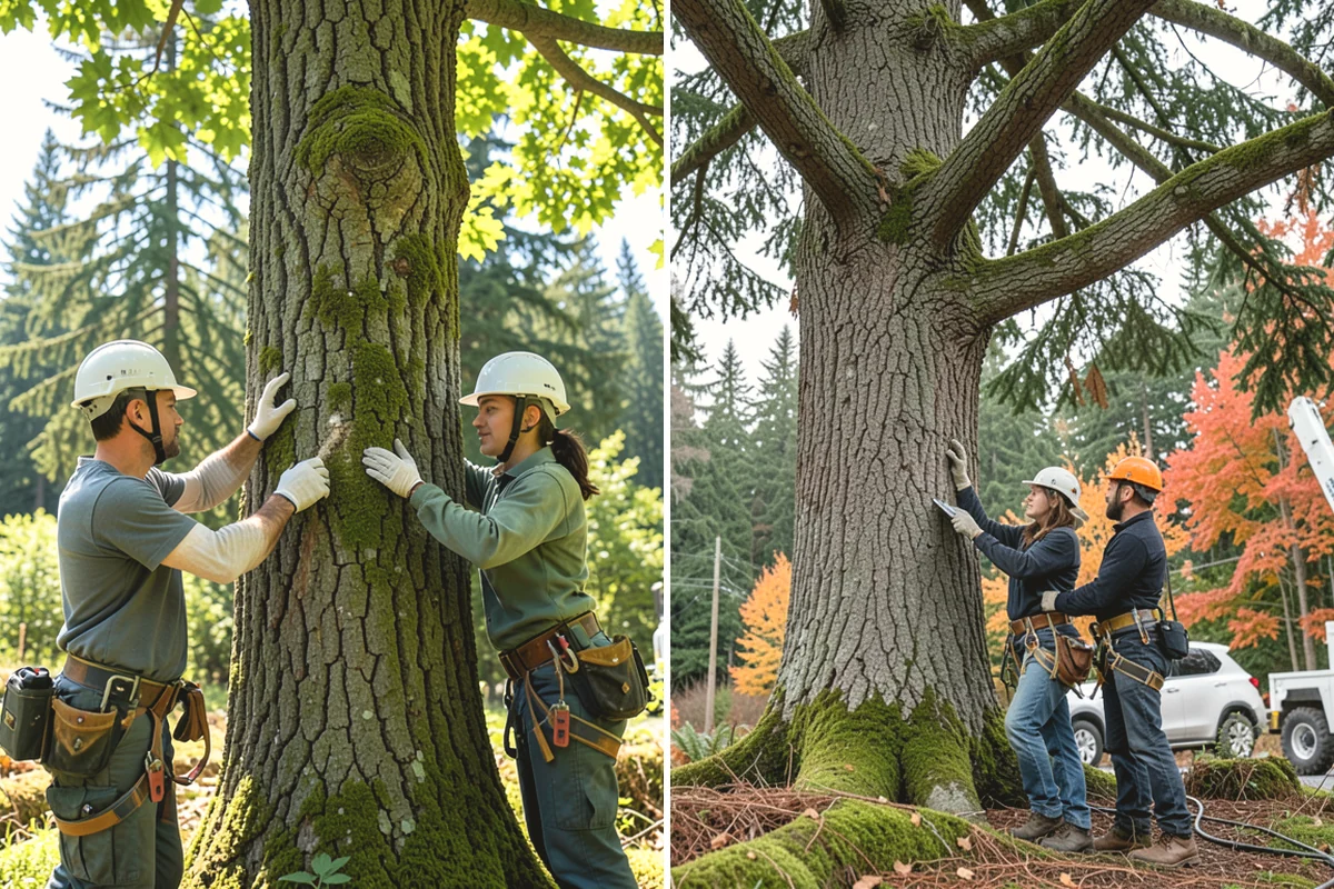 View Enhancement Pruning in Duvall, King County, WA - Assess canopy condition and pruning objectives