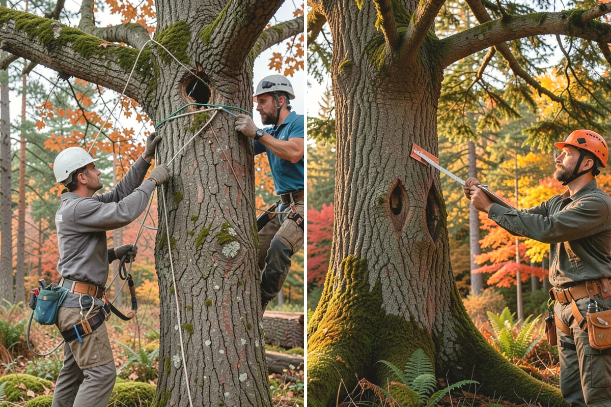 View Enhancement Pruning in Edgewood, Pierce County, WA - Assess canopy condition and pruning objectives