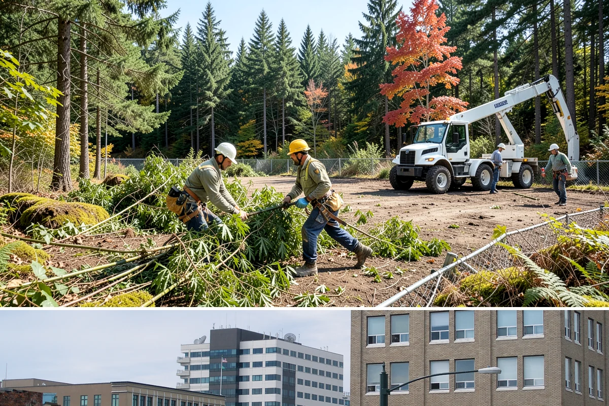 View Enhancement Pruning in Everett, Snohomish County, WA - This selective pruning should be timed to match specific species sensitivities in the Puget Sound climate while ensuring cuts are...