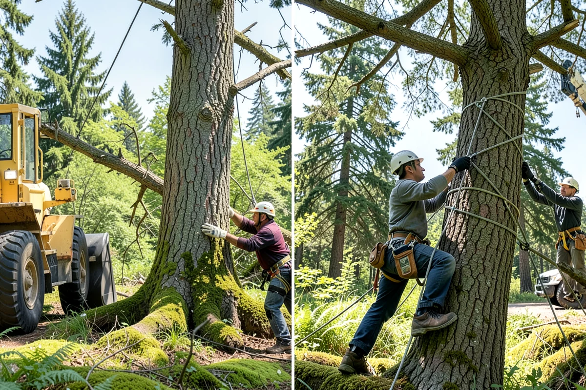 View Enhancement Pruning in Federal Way, King County, WA - Assess canopy condition and pruning objectives