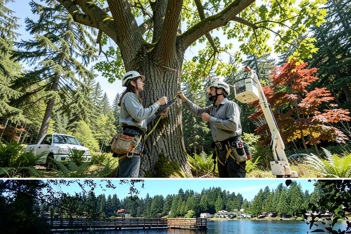 View Enhancement Pruning in Federal Way, King County, WA - This selective pruning should be timed to match specific species sensitivities in the Puget Sound climate while ensuring cuts are...