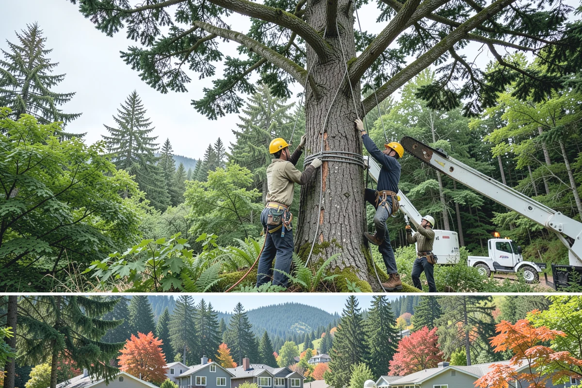 View Enhancement Pruning in Fircrest, Pierce County, WA - This selective pruning should be timed to match specific species sensitivities in the Puget Sound climate while ensuring cuts are...