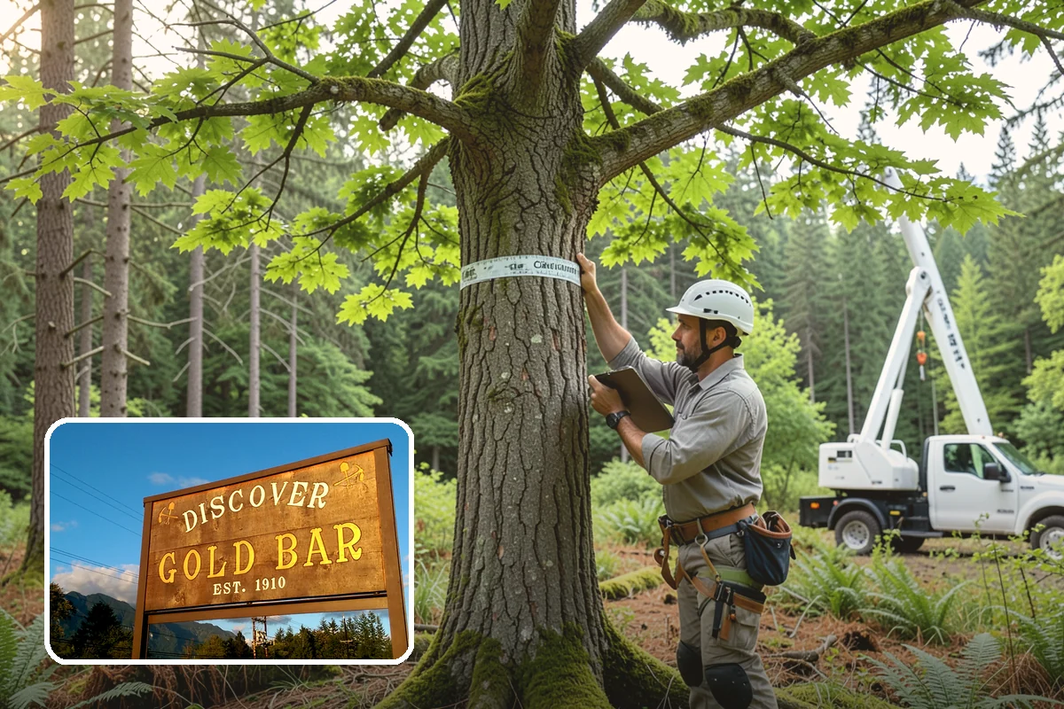 View Enhancement Pruning in Gold Bar, Snohomish County, WA - Improves tree structure, health, and appearance