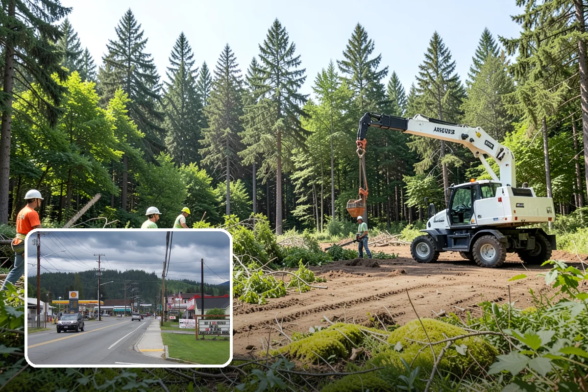 View Enhancement Pruning in Granite Falls, Snohomish County, WA - Improves tree structure, health, and appearance