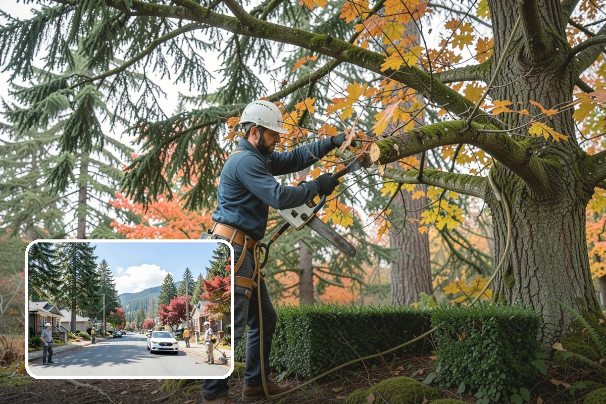 View Enhancement Pruning in Hunts Point, King County, WA - Improves tree structure, health, and appearance