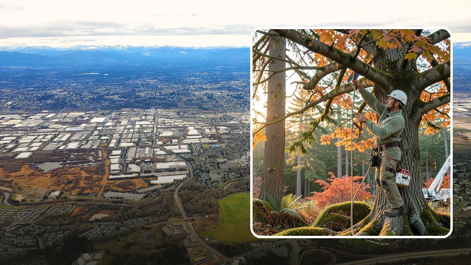View Enhancement Pruning in Kent, King County, WA - Selective pruning to open or improve a view while protecting tree health.