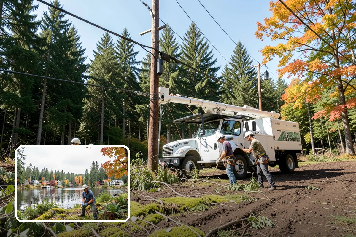 View Enhancement Pruning in La Conner, Skagit County, WA - Improves tree structure, health, and appearance