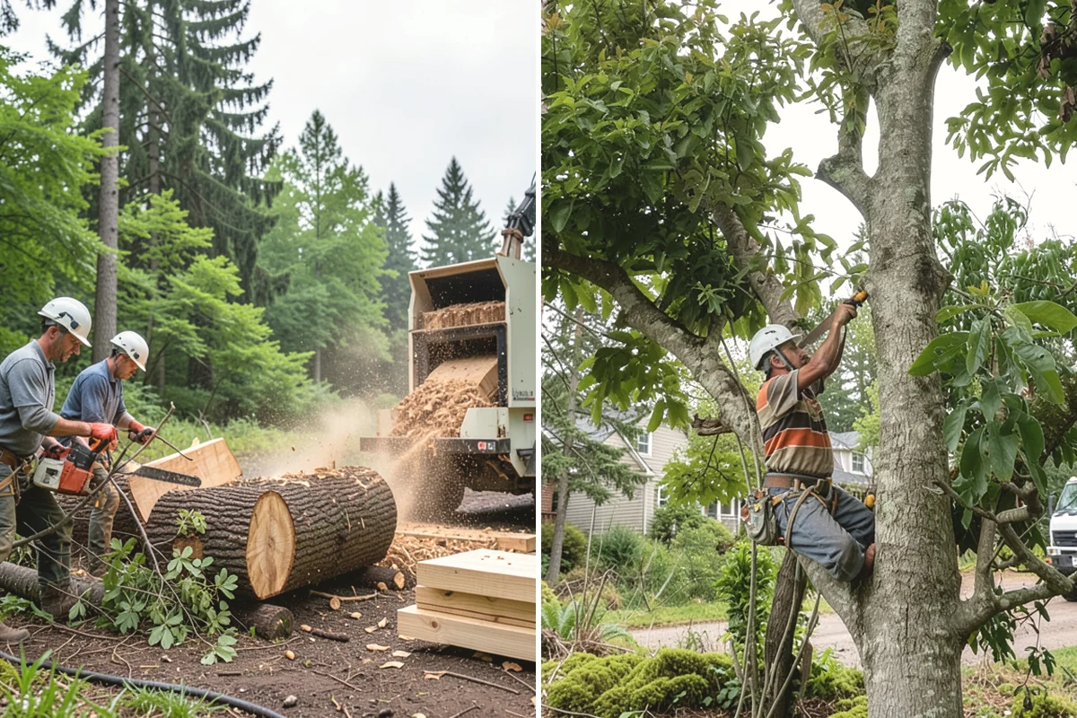 View Enhancement Pruning in Lake Stevens, Snohomish County, WA - Assess canopy condition and pruning objectives