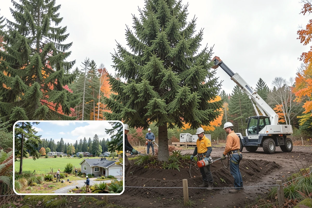 View Enhancement Pruning in Lyman, Skagit County, WA - Improves tree structure, health, and appearance