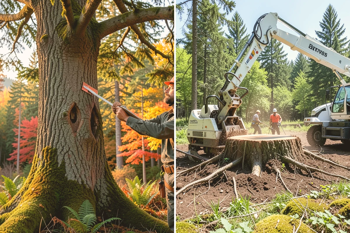 View Enhancement Pruning in Lynnwood, Snohomish County, WA - Assess canopy condition and pruning objectives
