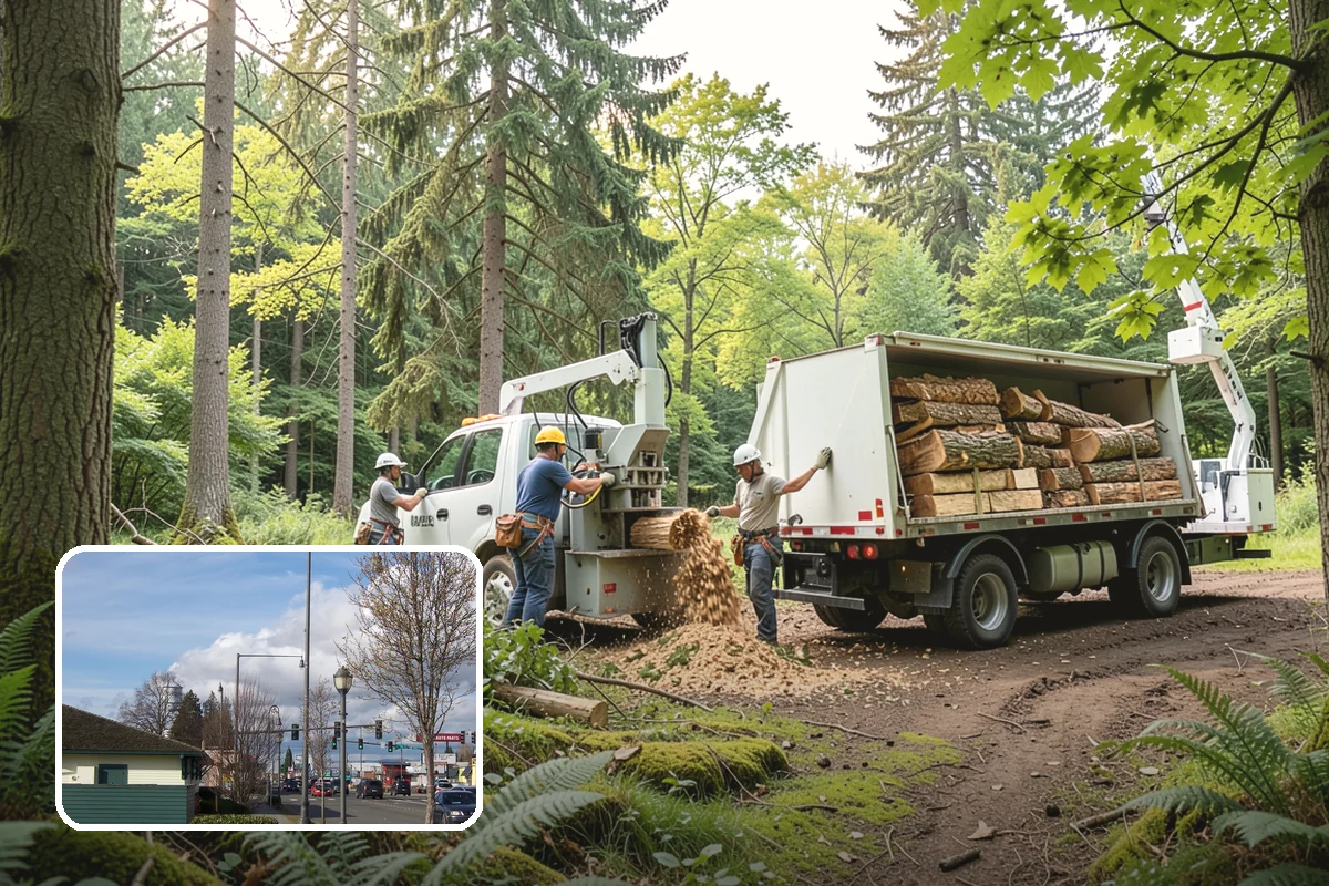 View Enhancement Pruning in Marysville, Snohomish County, WA - Improves tree structure, health, and appearance