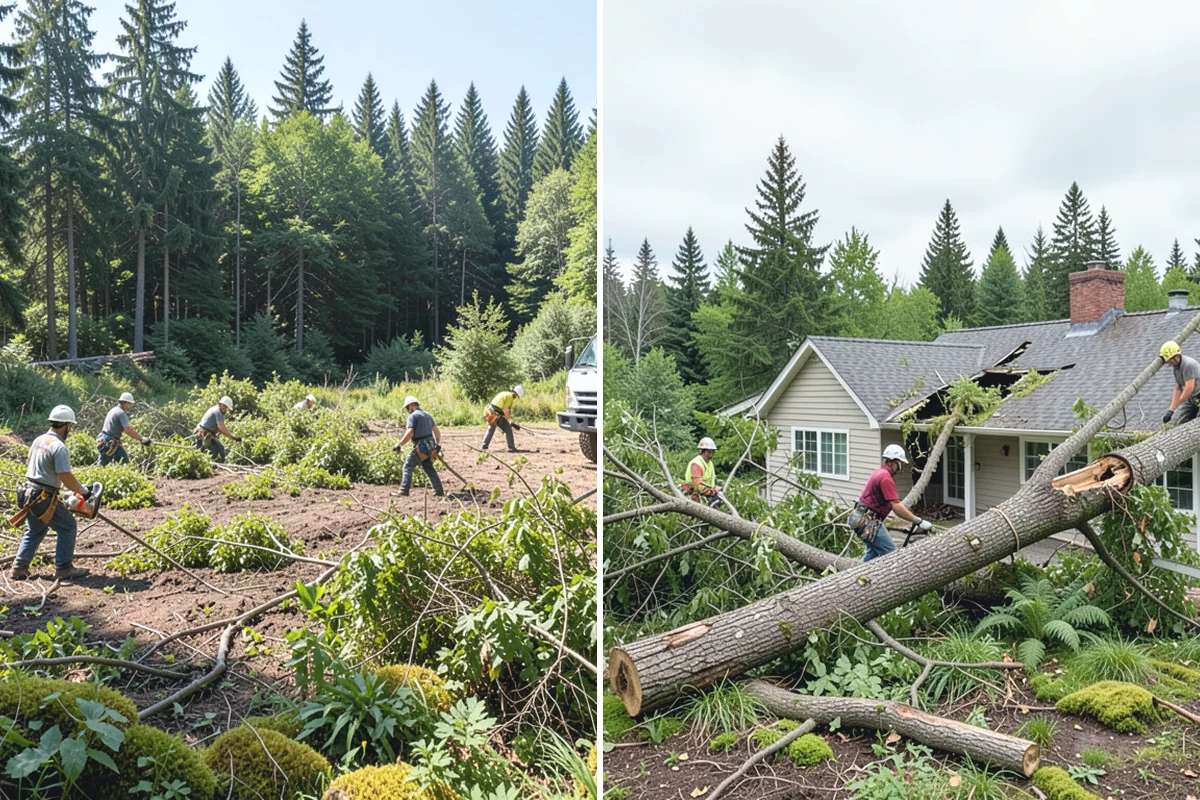 View Enhancement Pruning in Medina, King County, WA - Assess canopy condition and pruning objectives
