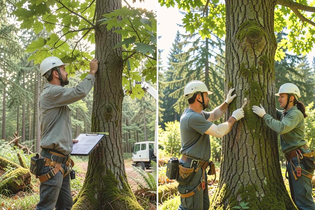 View Enhancement Pruning in Milton, King County, WA - Assess canopy condition and pruning objectives