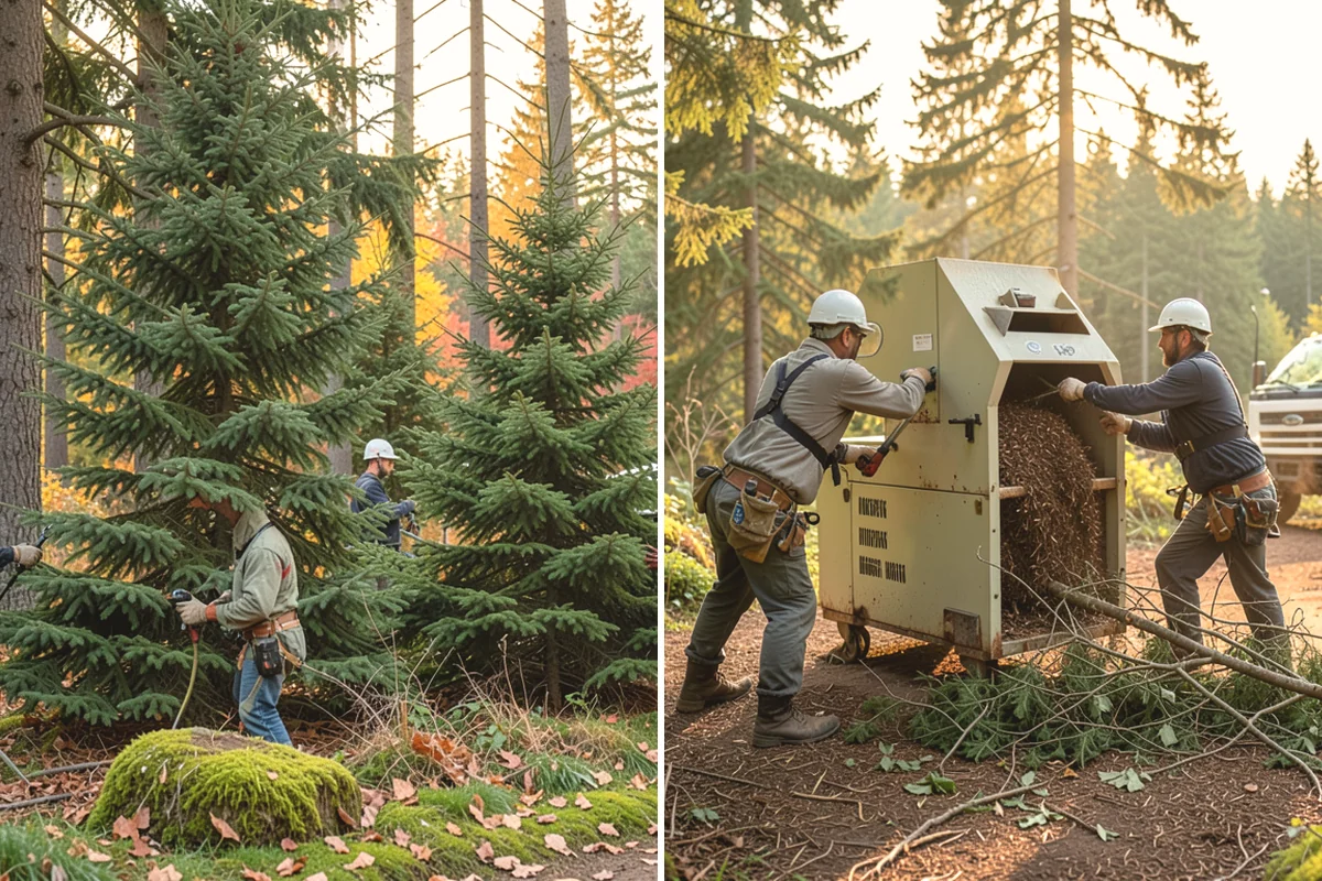 View Enhancement Pruning in Monroe, Snohomish County, WA - Assess canopy condition and pruning objectives