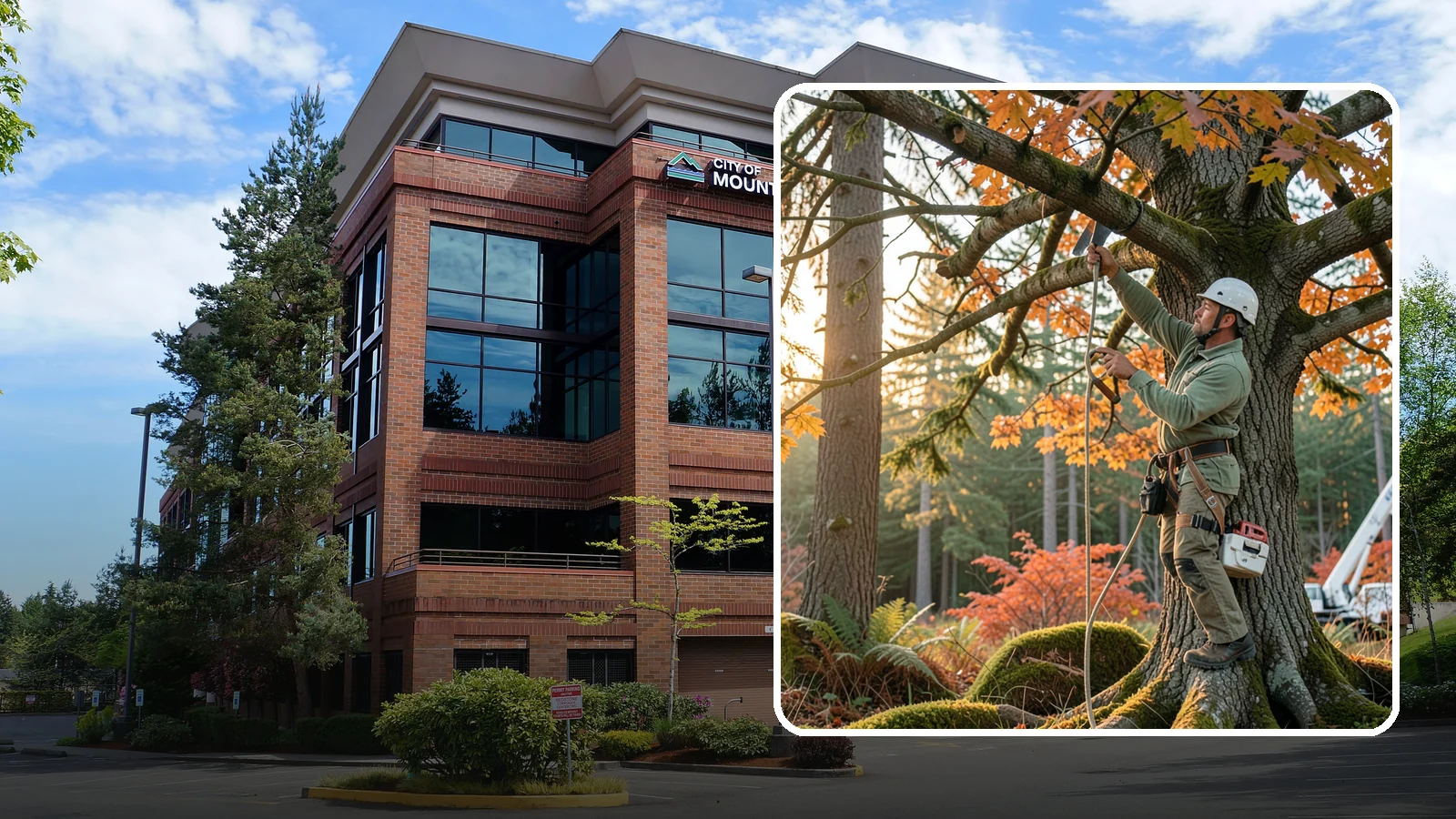 View Enhancement Pruning in Mountlake Terrace, Snohomish County, WA - Selective pruning to open or improve a view while protecting tree health.