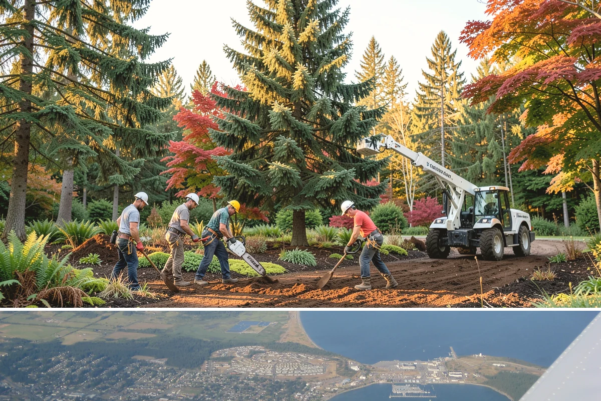 View Enhancement Pruning in Oak Harbor, Island County, WA - This selective pruning should be timed to match specific species sensitivities in the Puget Sound climate while ensuring cuts are...